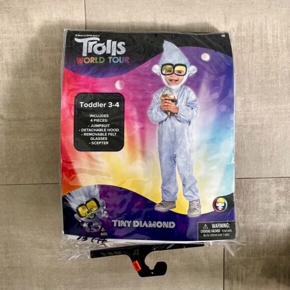 Trolls Tiny Diamond Costume - Picture 1 of 3